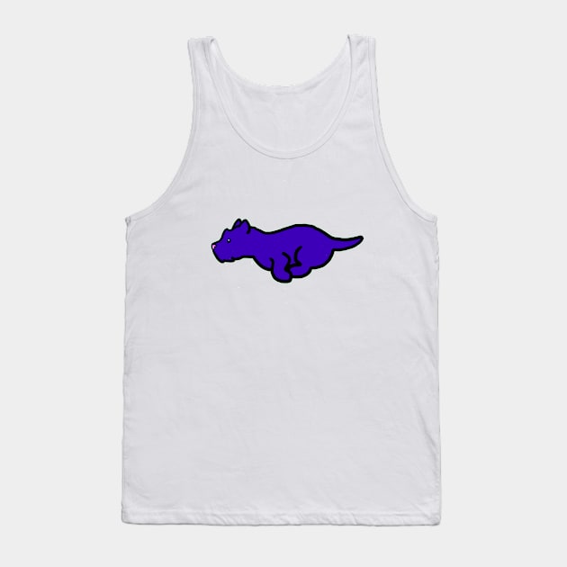 Running Dog Tank Top by KBMorgan